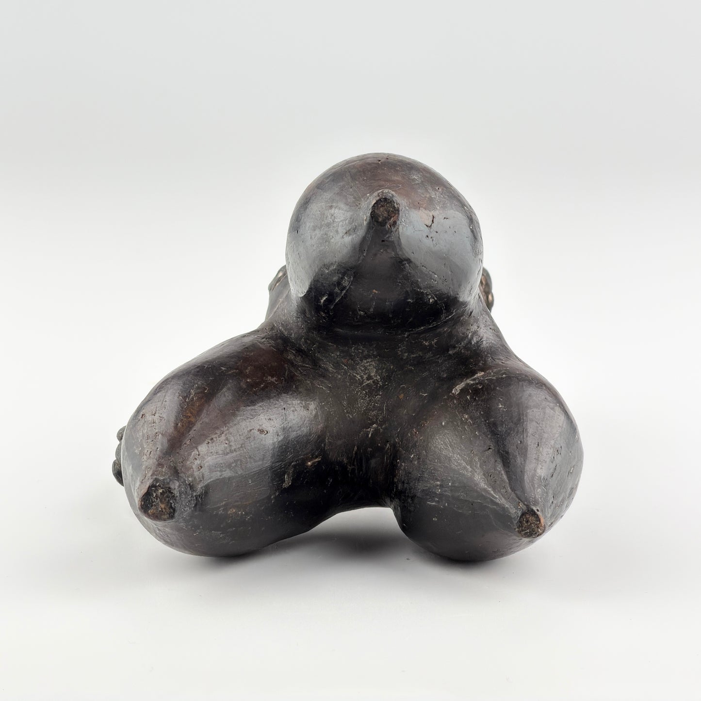 Black Pottery Tripod Ewer, Neolithic Period