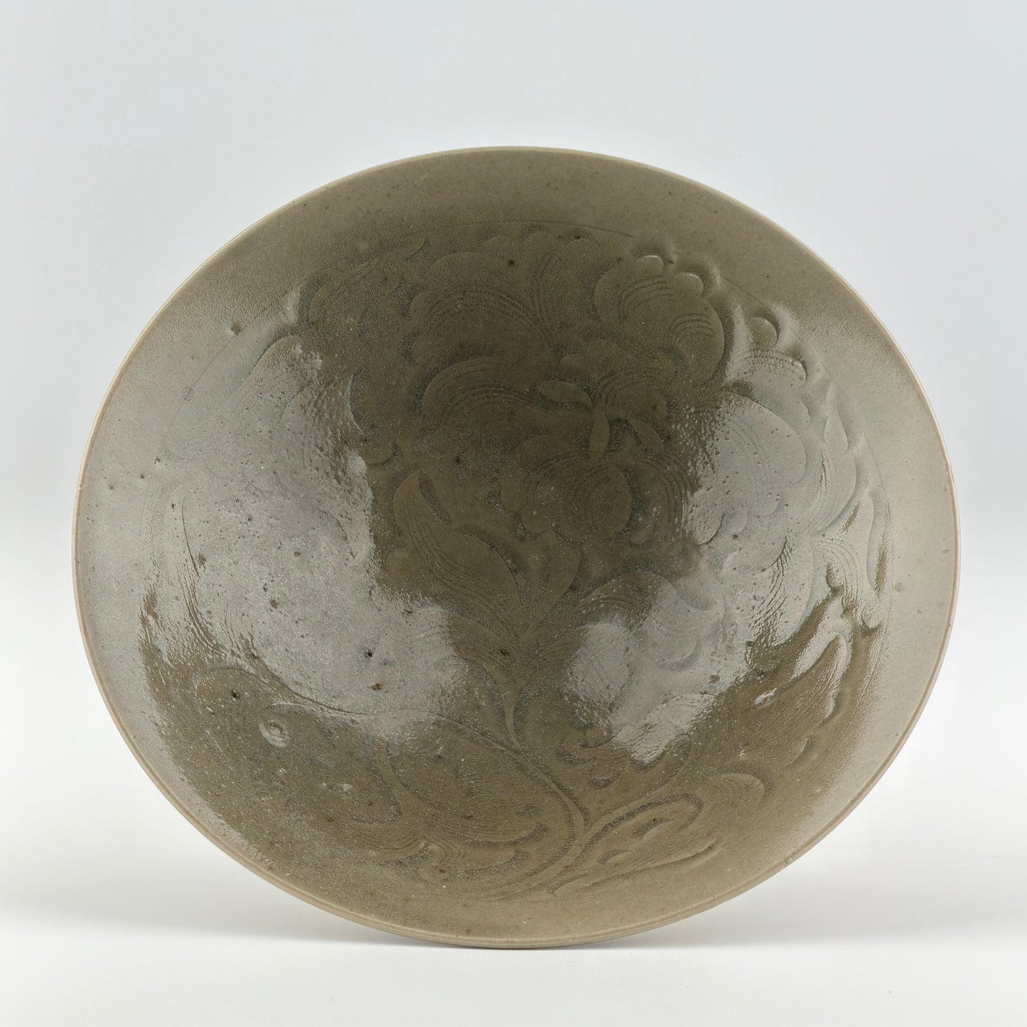 Carved 'Yaozhou' Celadon-Glazed Bowl, Song Dynasty