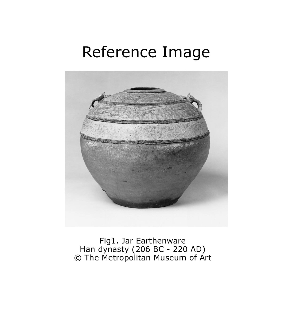 Large Yue Globular Stoneware Jar, Han Dynasty-Three Kingdoms