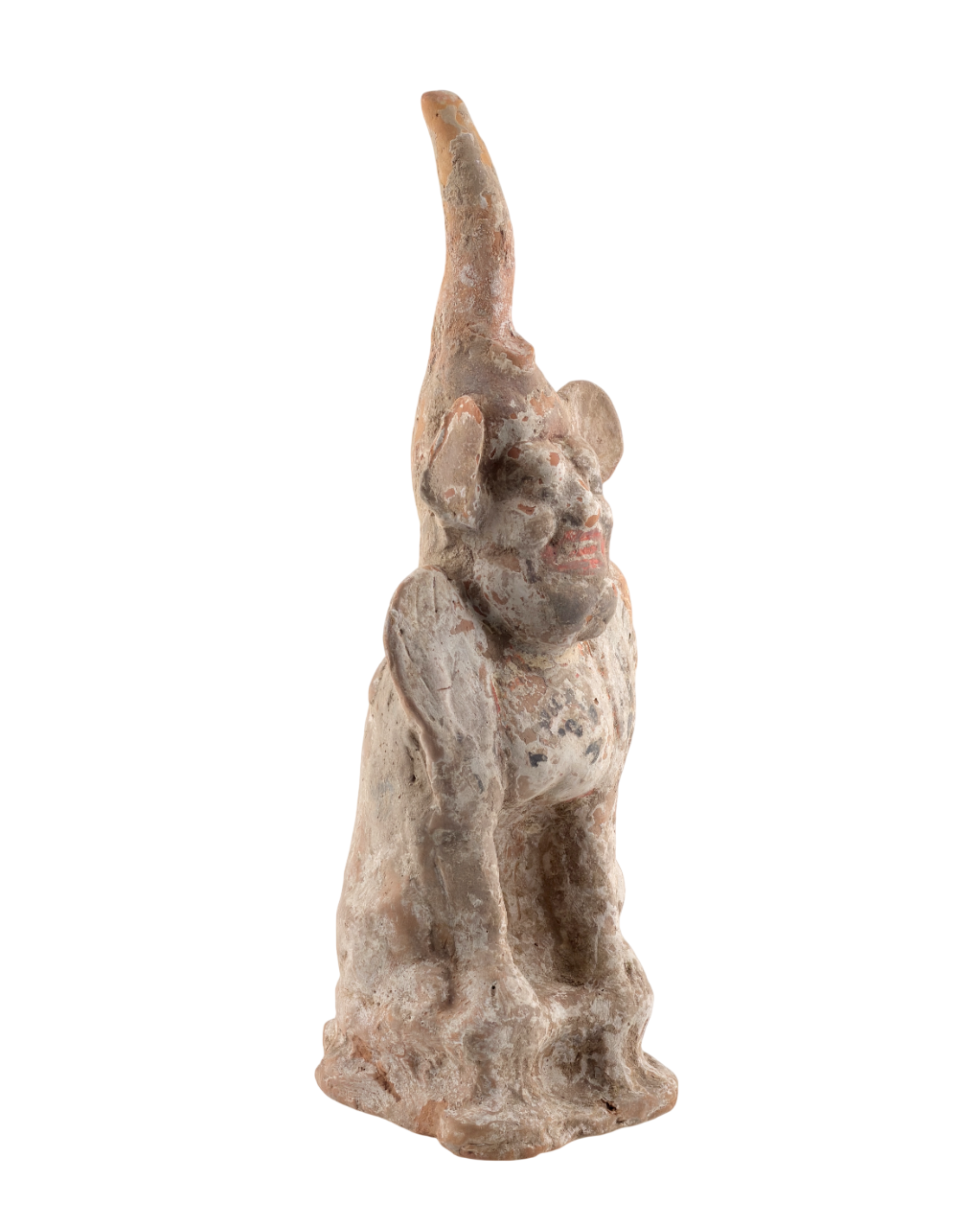 Guardian Pottery Figure, Northern Wei-Tang Dynasties