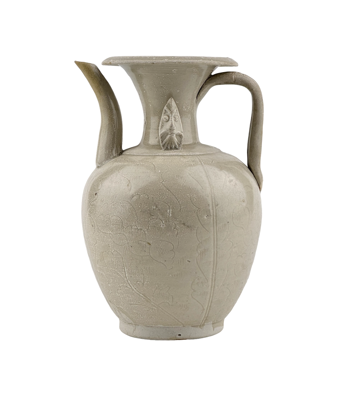 Qingbai Melon form water ewer, Five Dynasties-Northern song dynasty