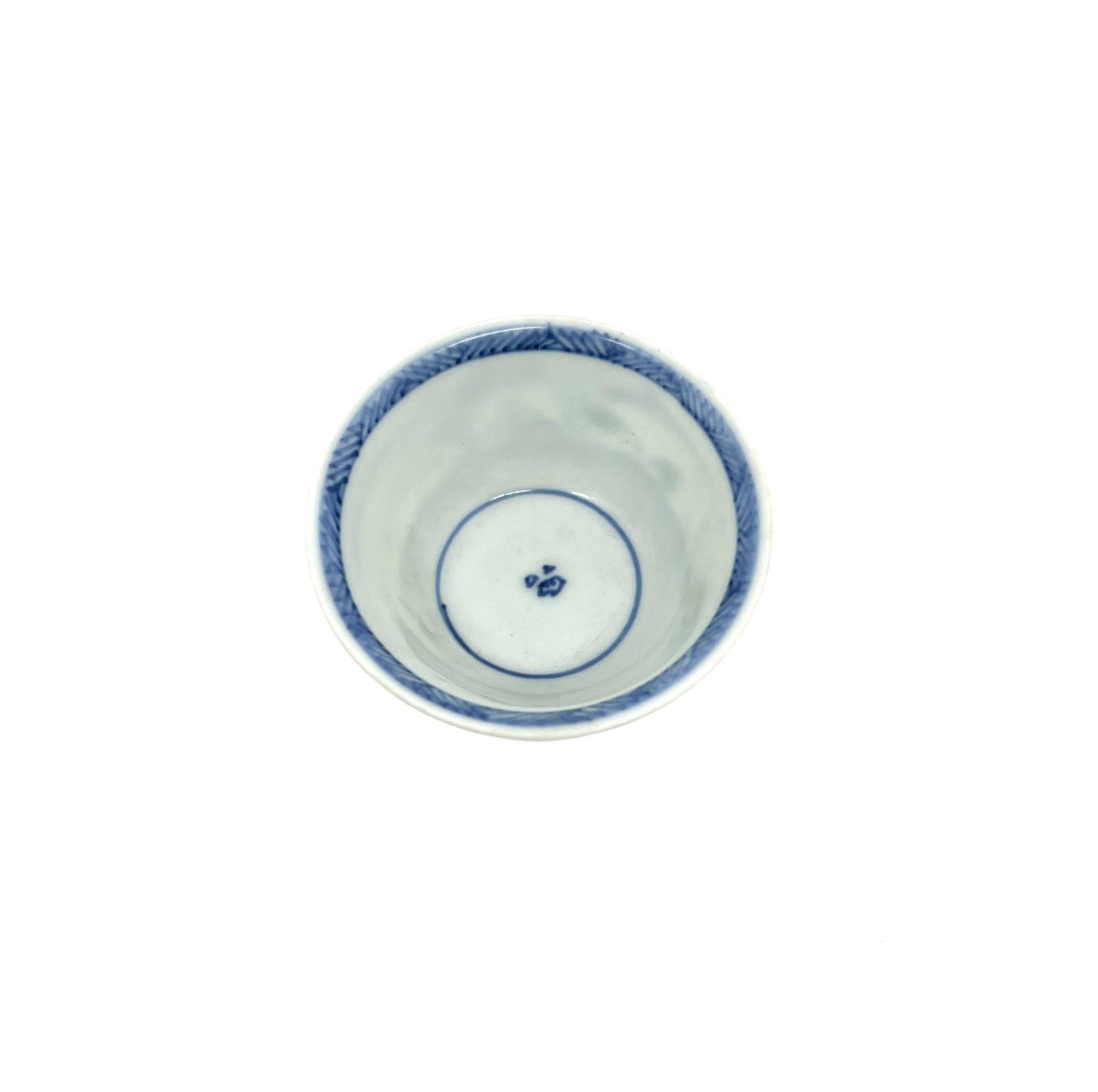 RIVERSCAPE BLUE AND WHITE TEABOWL CIRCA 1725, QING DYNASTY, YONGZHENG REIGN