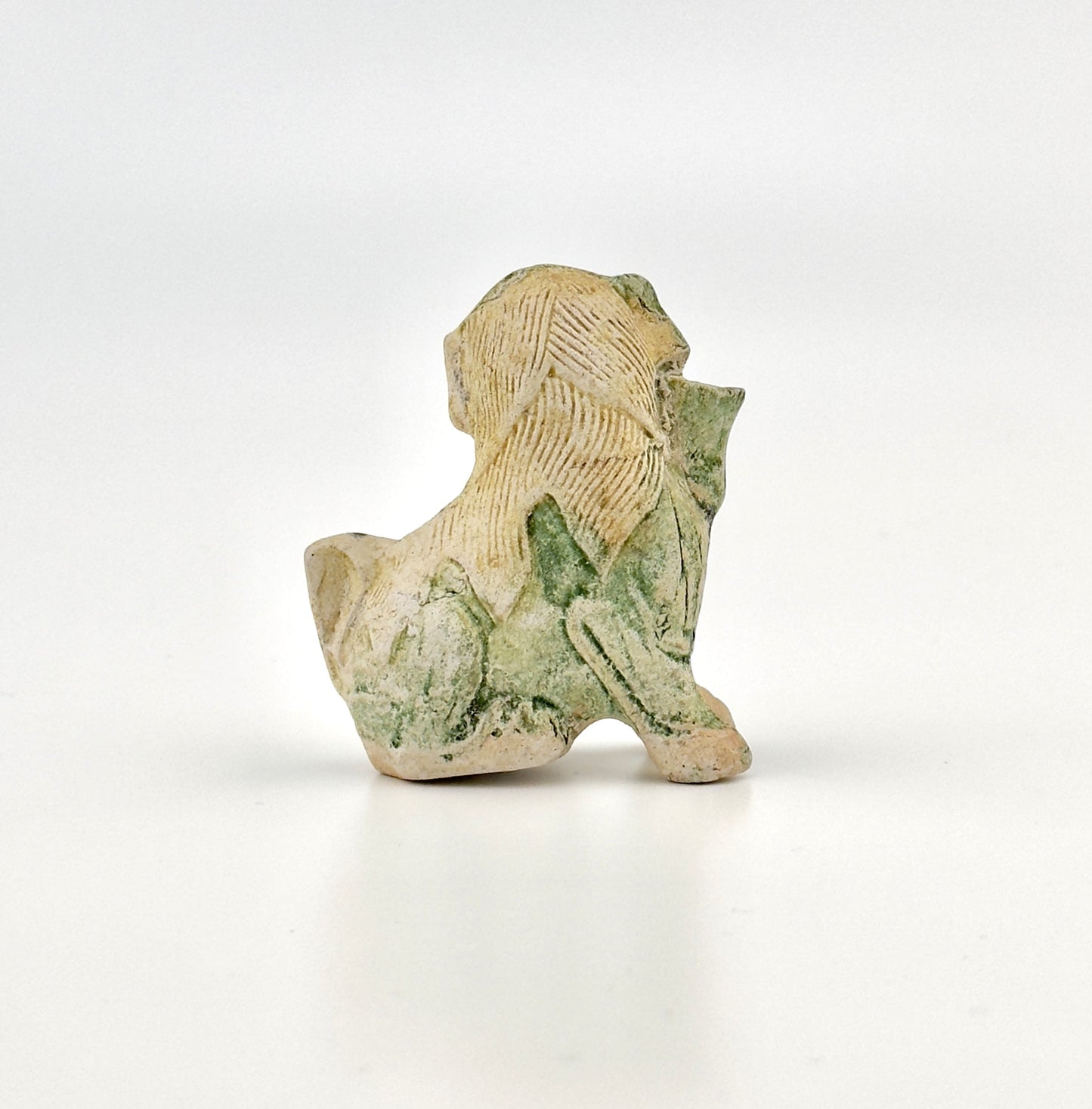 HAITAI FIGURINE CIRCA 1725, QING DYNASTY, YONGZHENG REIGN