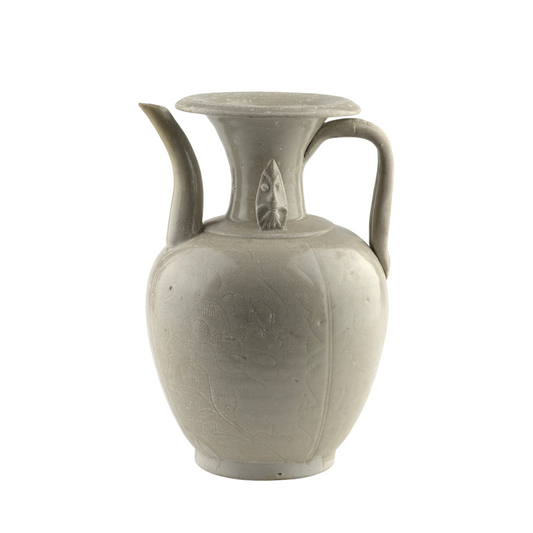 Qingbai Melon form water ewer, Five Dynasties-Northern song dynasty