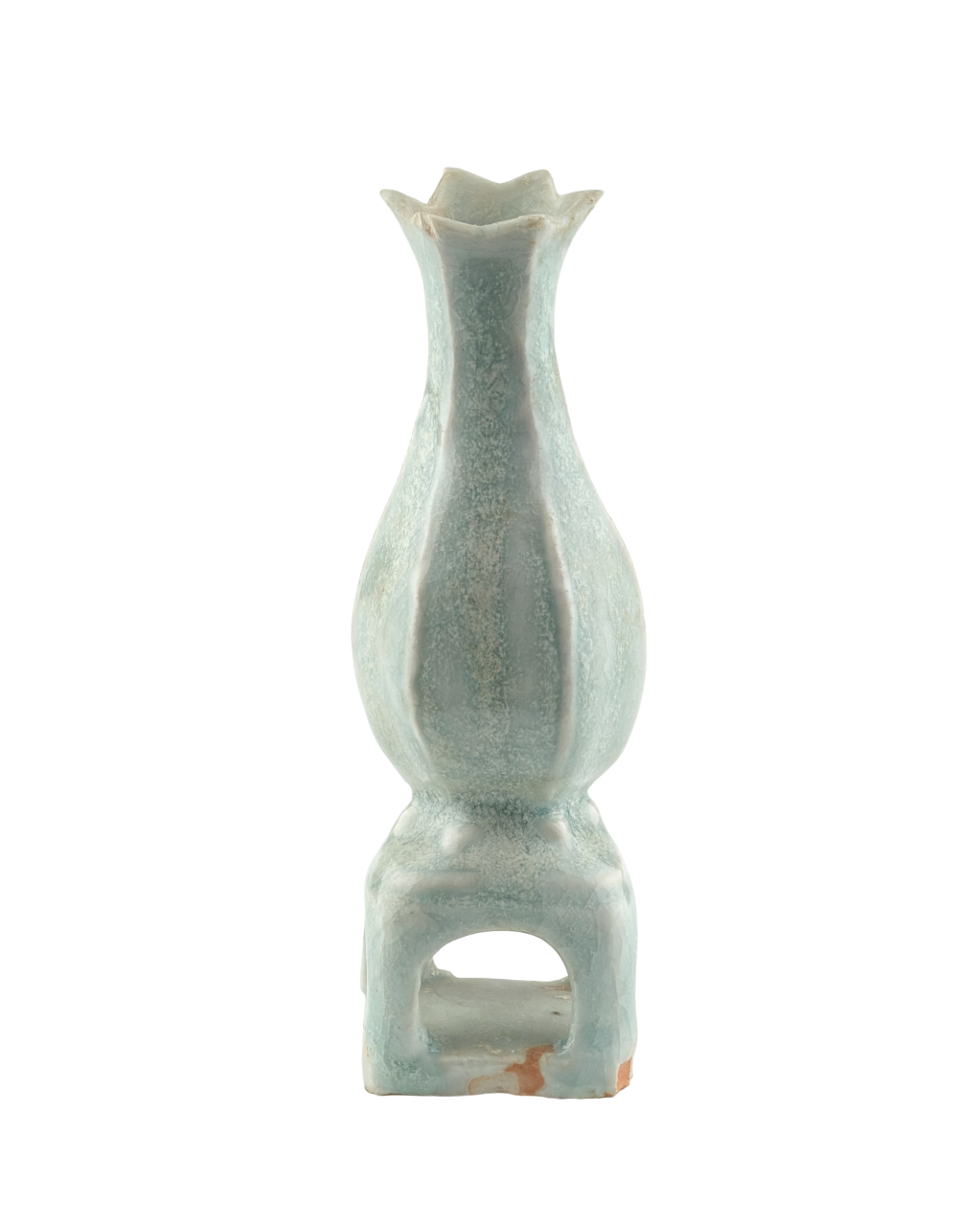 Small Qingbai Pear-Shaped Vase, Yuan Dynasty(13-14th century)