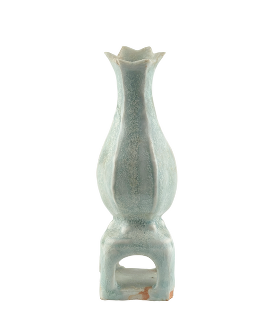 Small Qingbai Pear-Shaped Vase, Yuan Dynasty(13-14th century)