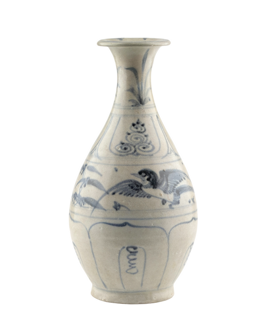 ANNAMESE STONEWARE WITH COBALT UNDERGLAZE BLUE, HOI AN HOARD, LATE 15TH CENTURY, LE DYNASTY