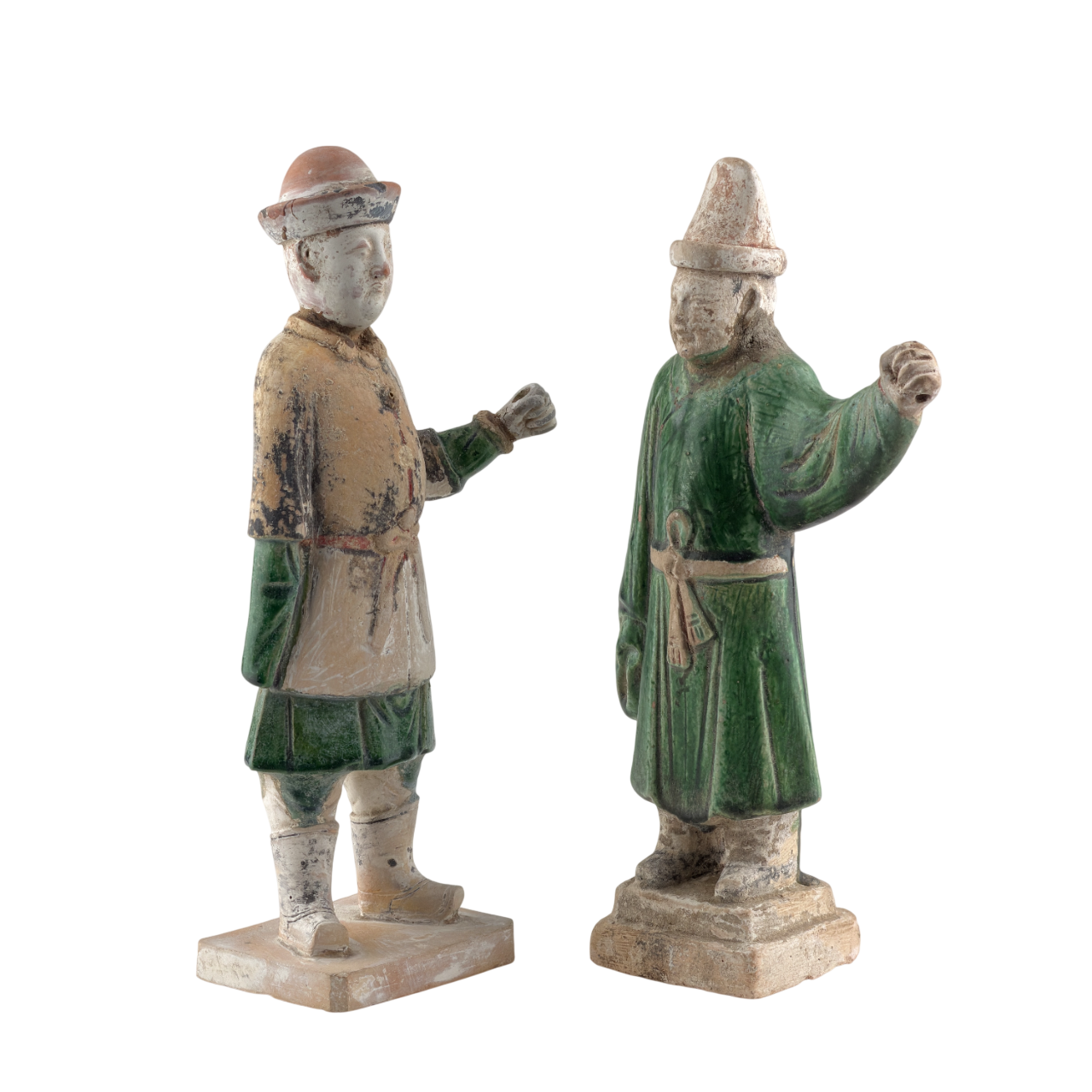 Two Figures of Attendants, Ming Period(1368-1644)