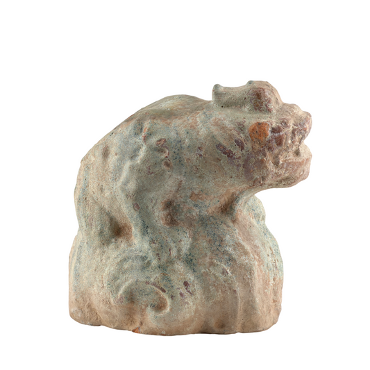 Green-glazed model of a Haitai, Han dynasty