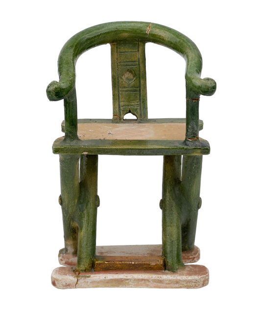 Pottery Model of a Folding Chair, 16th century, Ming dynasty