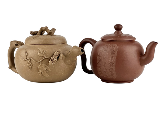 Two Yixing Teapots and Covers