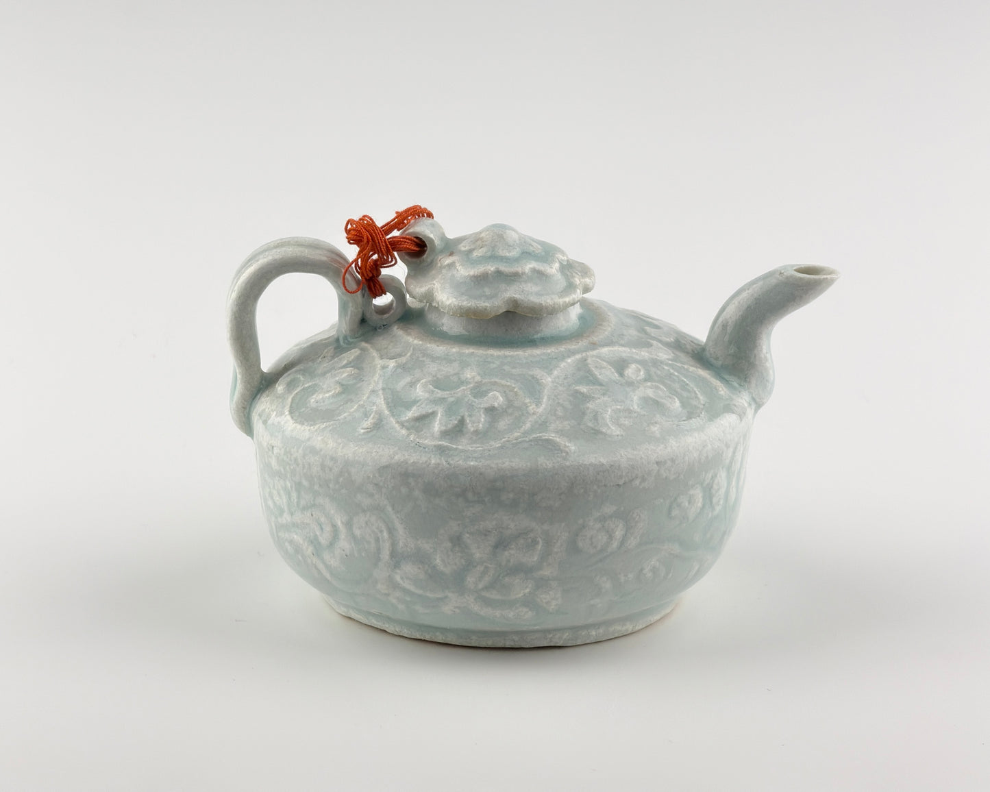 Rare Qingbai Carved Ewer, Song-Yuan Dynasty