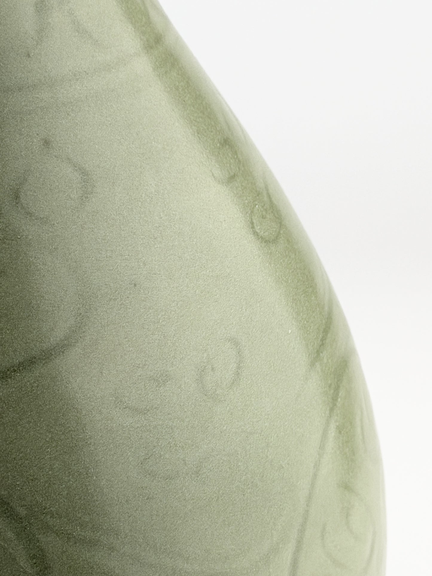 Large Carved Longquan Celadon Yuhuchunping, Ming Dynasty