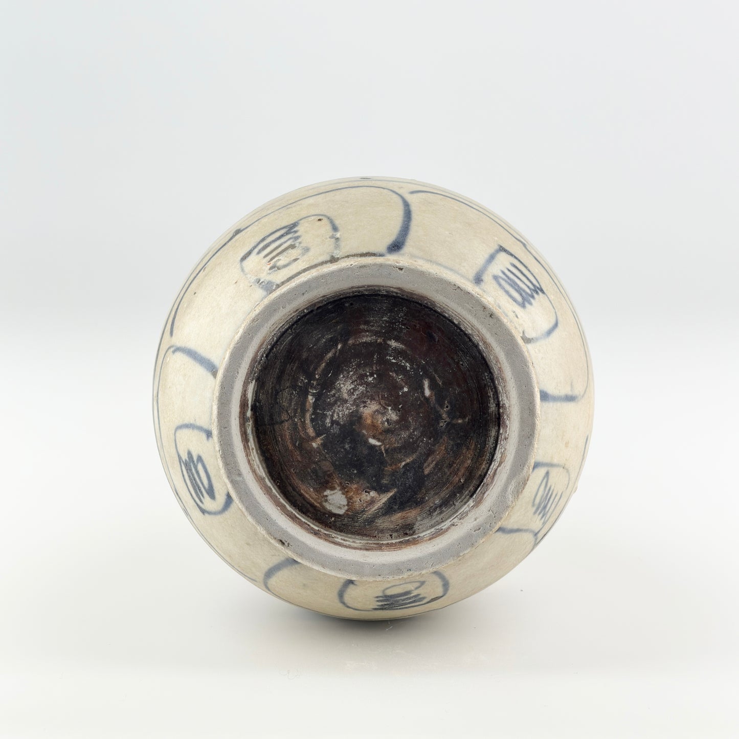 ANNAMESE STONEWARE WITH COBALT UNDERGLAZE BLUE, HOI AN HOARD, LATE 15TH CENTURY