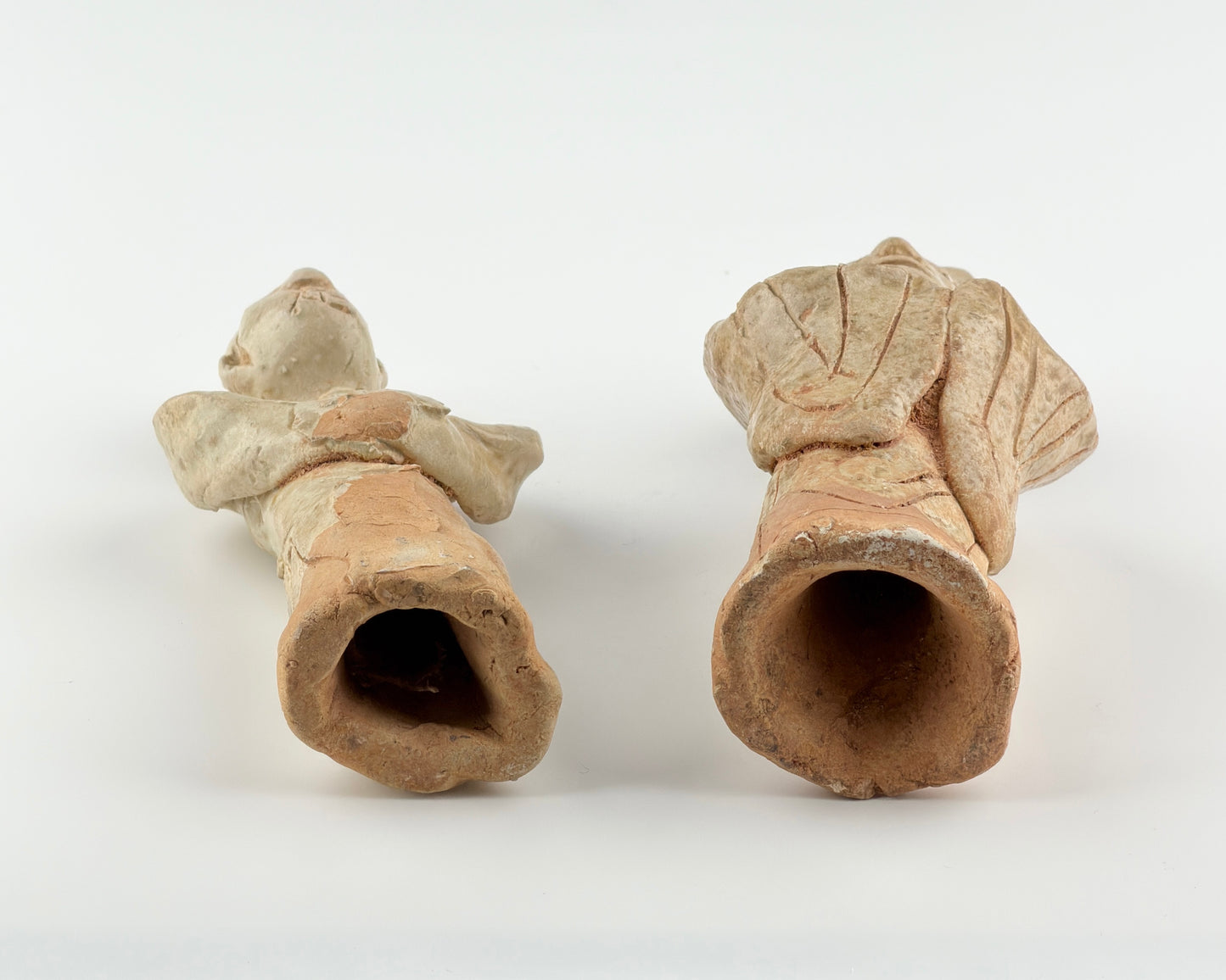 Two Incised Sandstone Mingqi, Five Dynasties and Ten Kingdoms period(907-979)