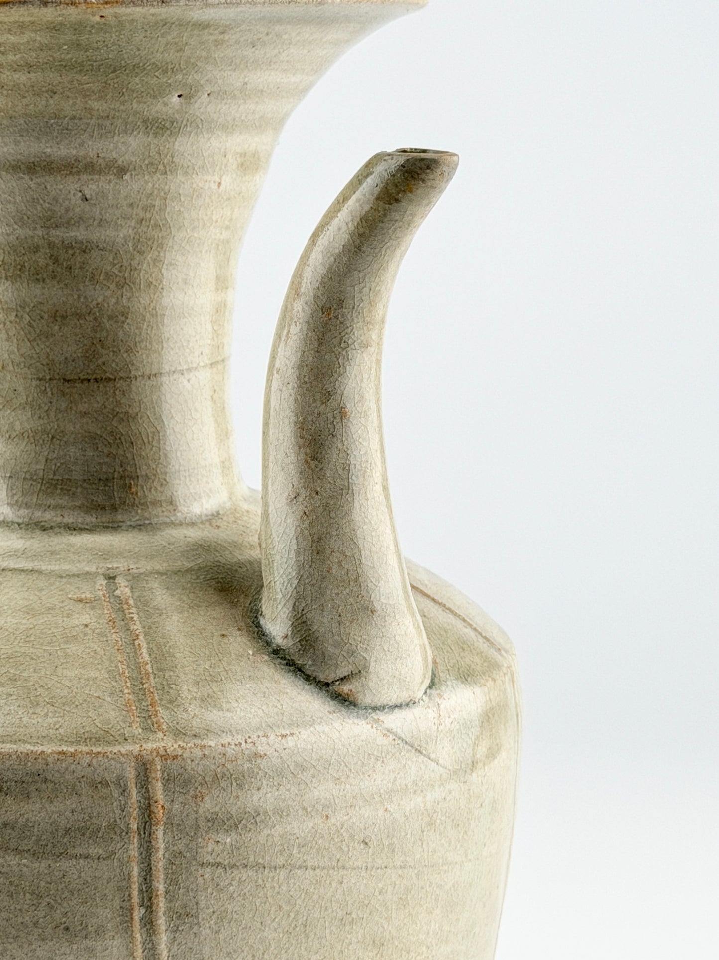 Zhejiang Porcelain Ewer, Five Dynasties to Northern Song Dynasty