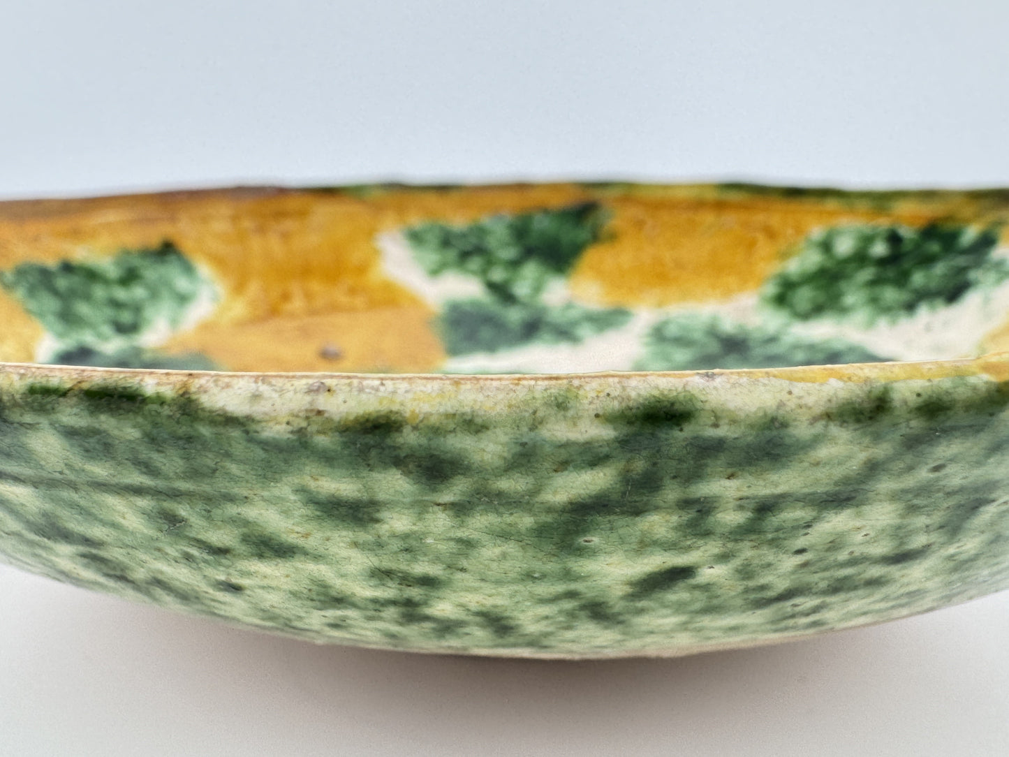 SANCAI-GLAZED ‘FLORAL’ DISH, LIAO DYNASTY(916-1125)