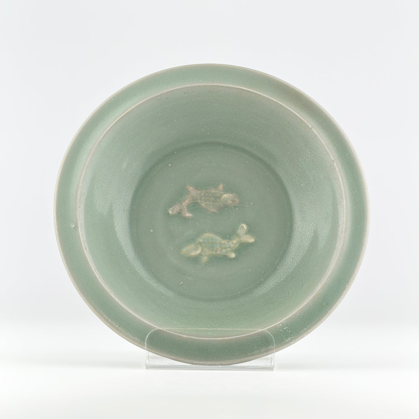 LONGQUAN CELADON 'TWIN FISH' DISH, SOUTHERN SONG DYNASTY