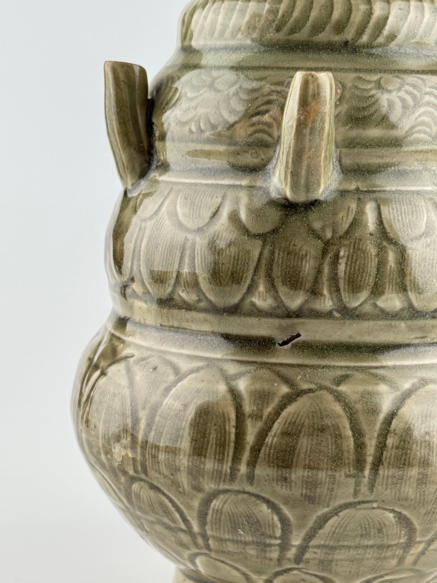 A Longquan Celadon Five-spouted Jar, Northern Song Dynasty (Ad 960-1127)