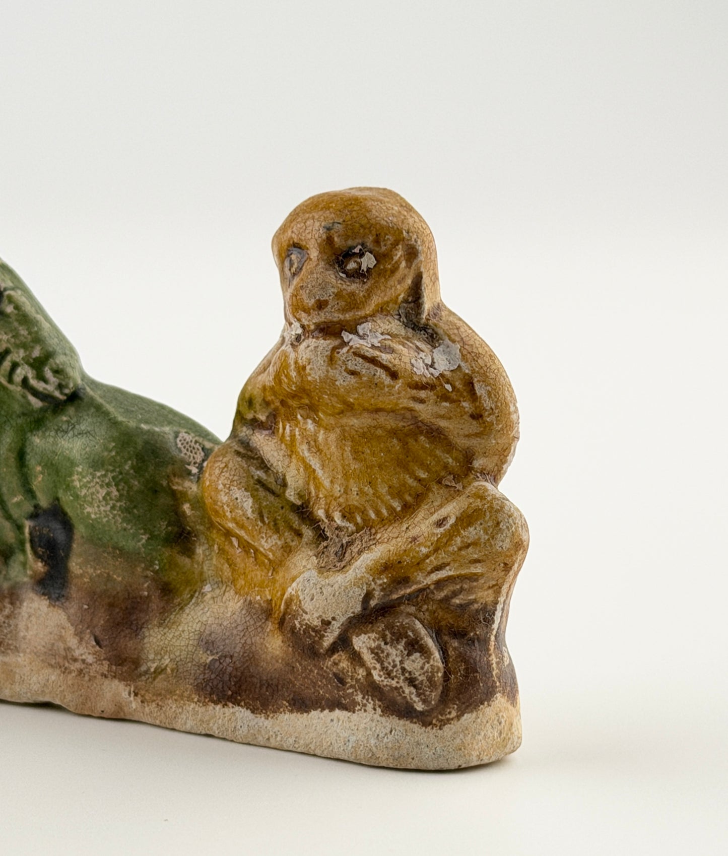 Three Friends Brush Rest and Lotus Leaf c1725, Qing Dynasty, Yongzheng Era