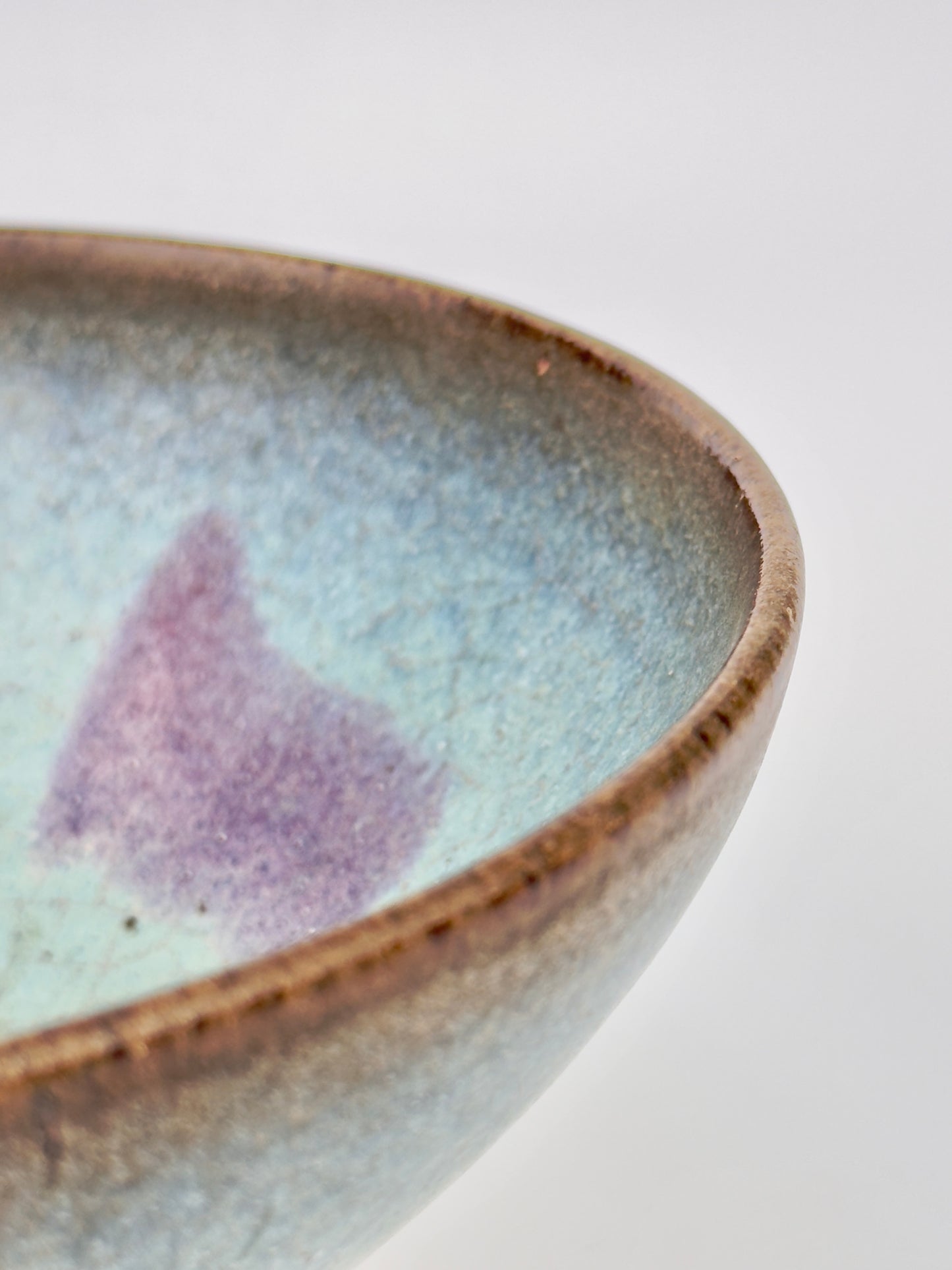 Jun Ware purple-splashed bowl, Yuan dynasty