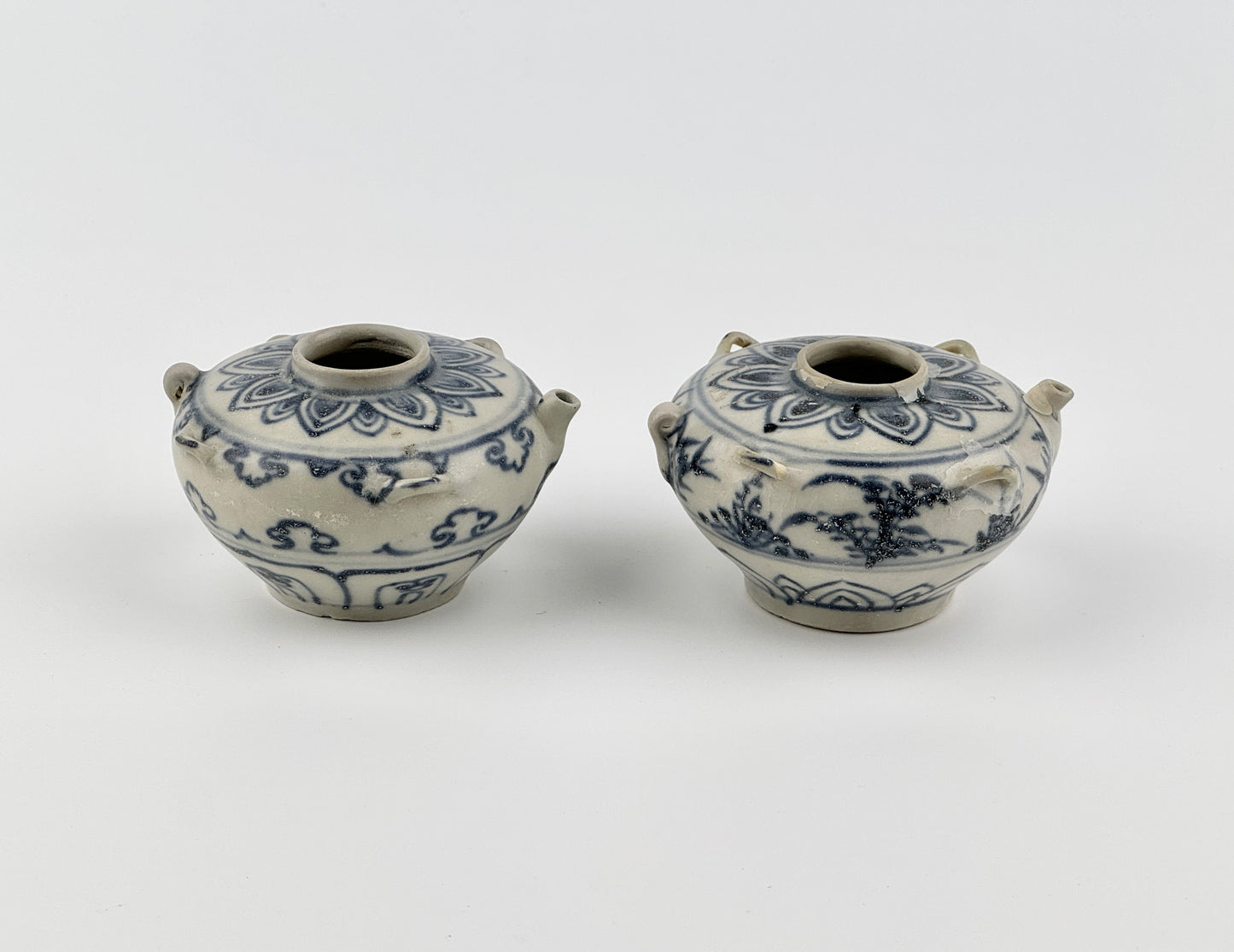 Two Annamese Vessels, Chu Dau Kilns, 15th–16th Century, Le Dynasty