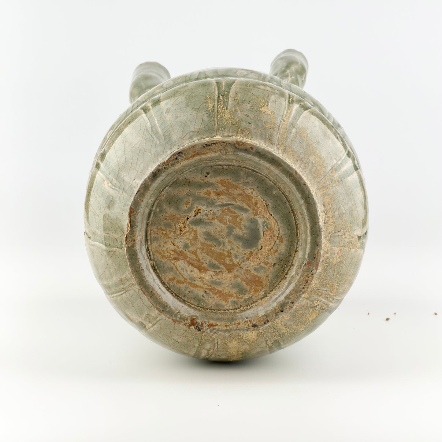 Longquan Celadon Five-Spouted Jar, Five Dynasties/Song Dynasty
