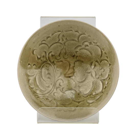 CARVED 'YAOZHOU' CELADON-GLAZED BOWL, SONG DYNASTY