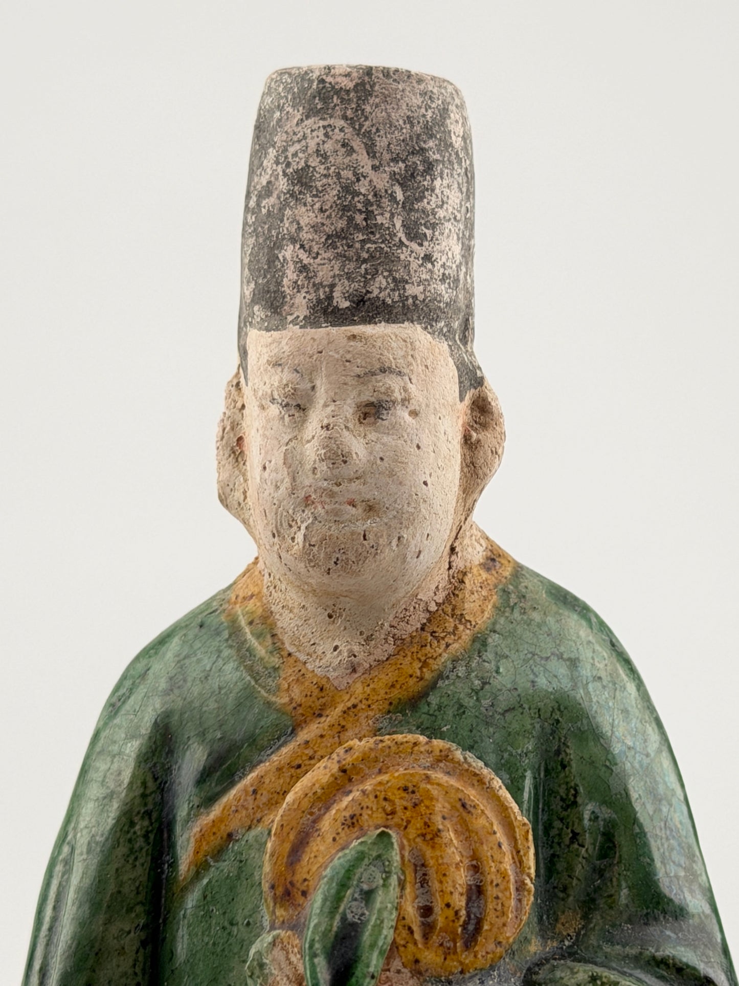 Three Glazed Figures of Musicians, Ming Period (1368-1644)
