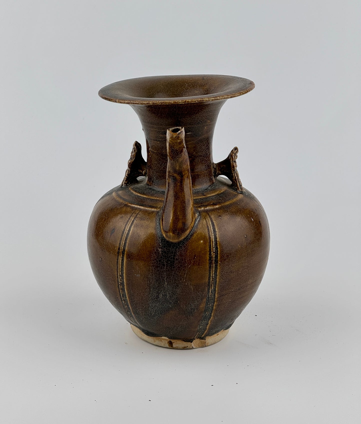 Brown Glazed Ceramic Ewer, Song Dynasty