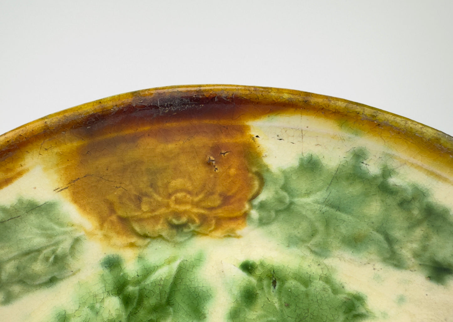 SANCAI-GLAZED ‘FLORAL’ DISH, LIAO DYNASTY(916-1125)