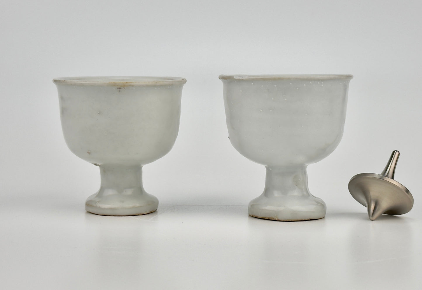 Pair of Small White porcelain Cup, Late Ming Era(16-17th Century)