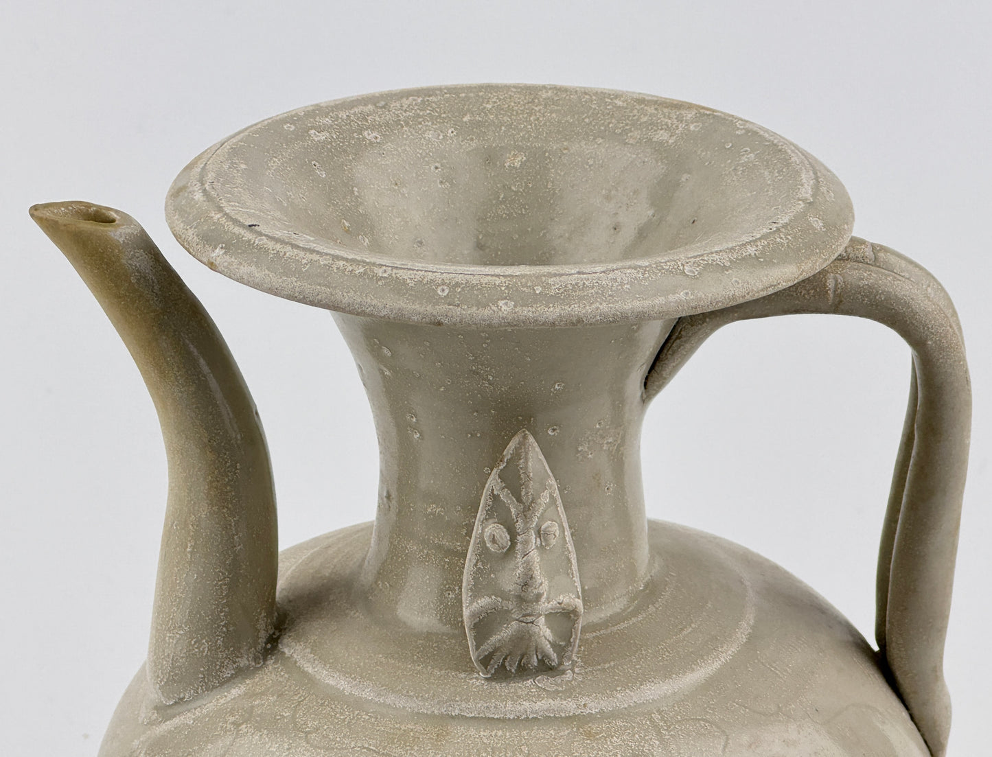 Qingbai Melon form water ewer, Five Dynasties-Northern song dynasty