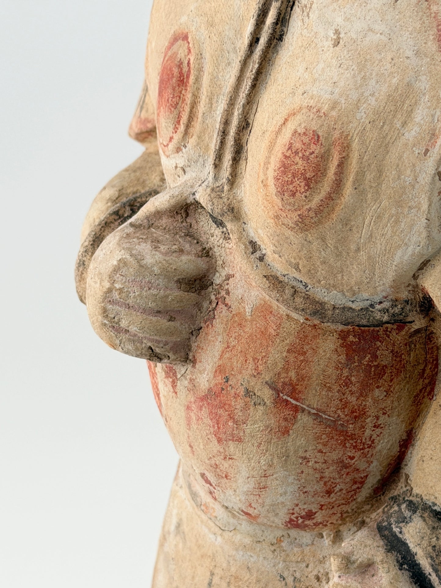 Figure of a Tang Dynasty Standing Warrior