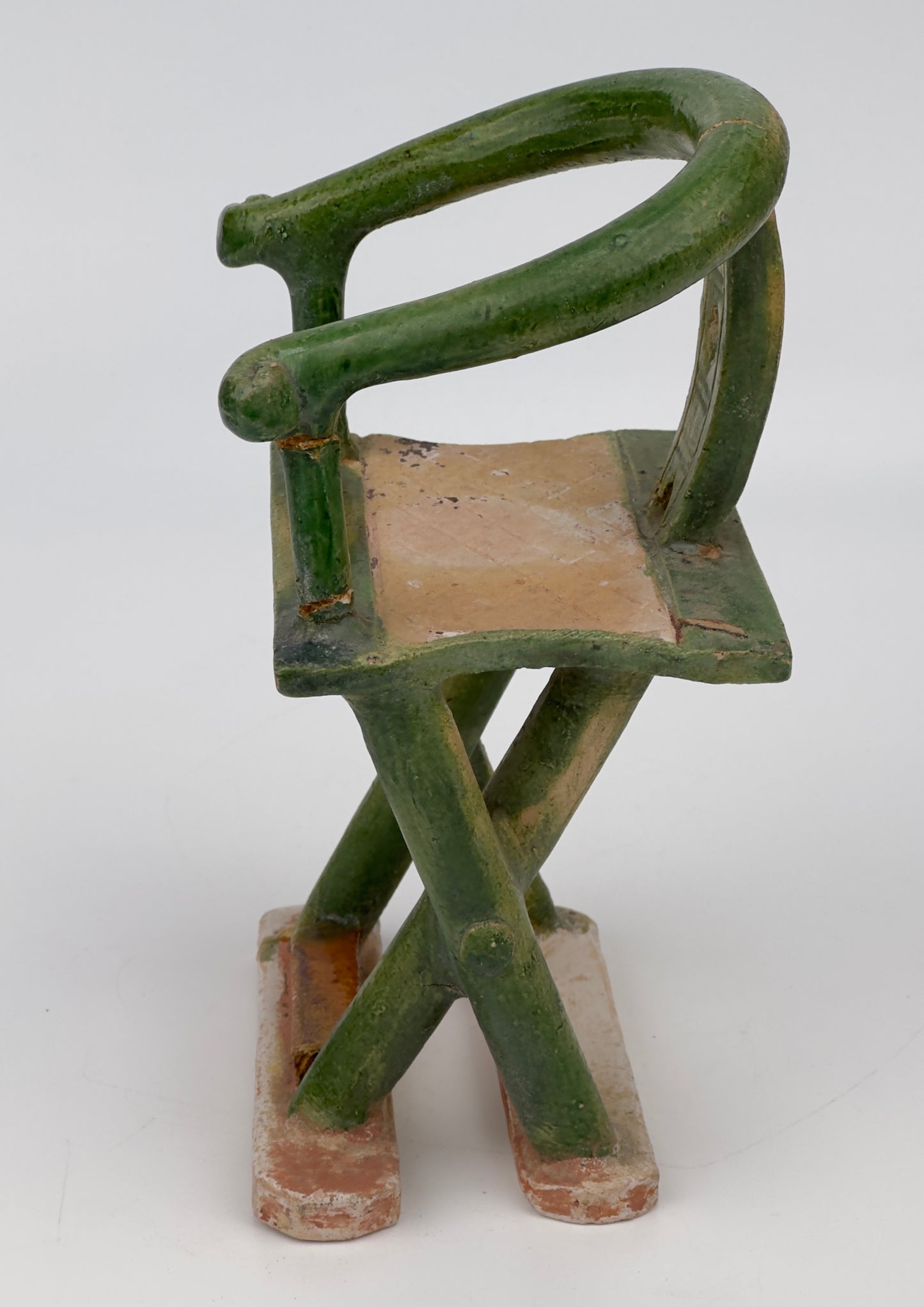 Pottery Model of a Folding Chair, 16th century, Ming dynasty