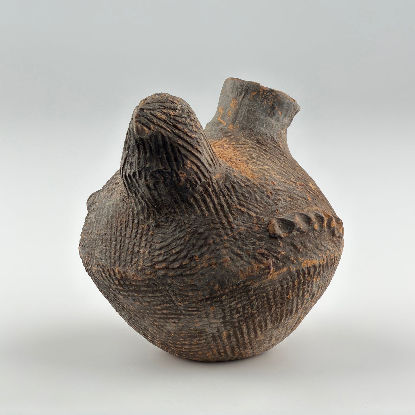 Bird-Form Spouted Vessel, Neolithic to Shang