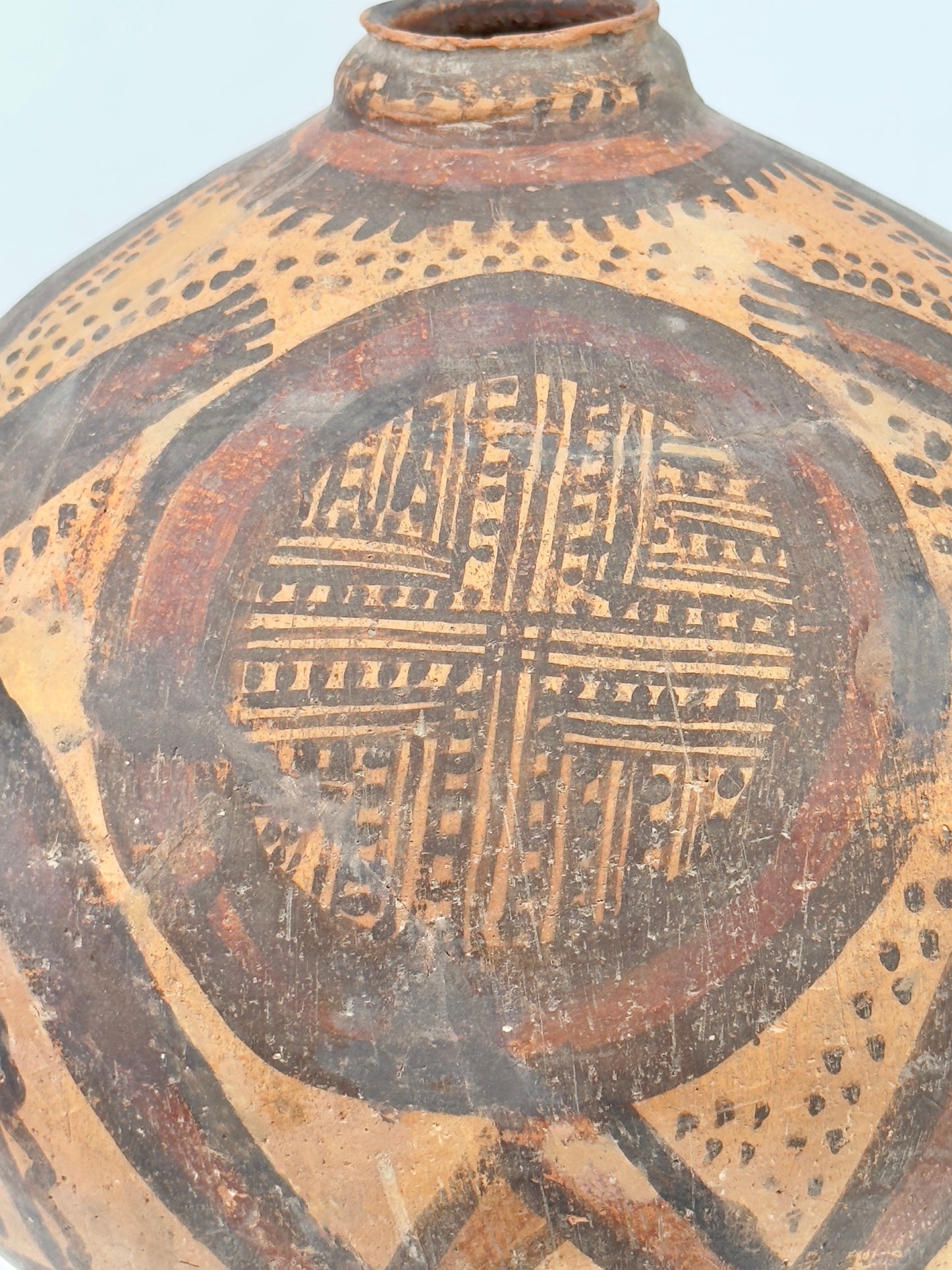 Jar with Painted Decoration of "Frog" Pattern, Neolithic Period