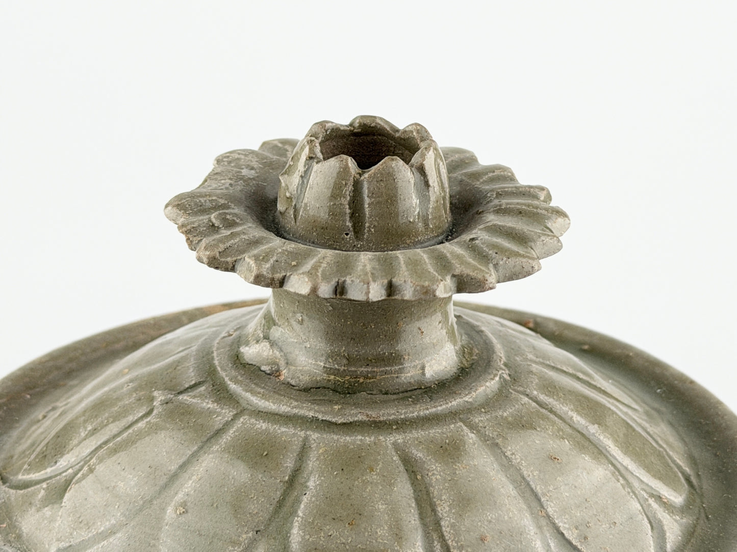 A Longquan Celadon Five-spouted Jar, Sui-Song Dynasty