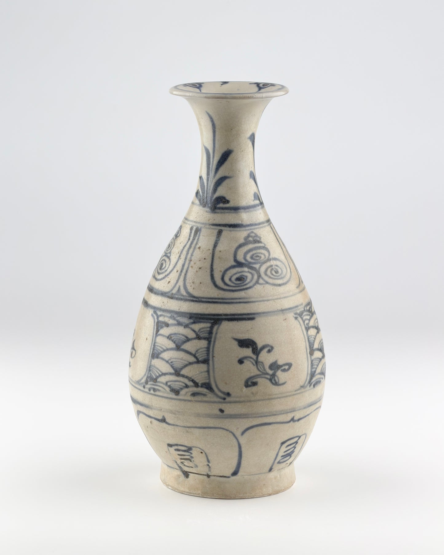ANNAMESE STONEWARE WITH COBALT UNDERGLAZE BLUE, HOI AN HOARD, LATE 15TH CENTURY