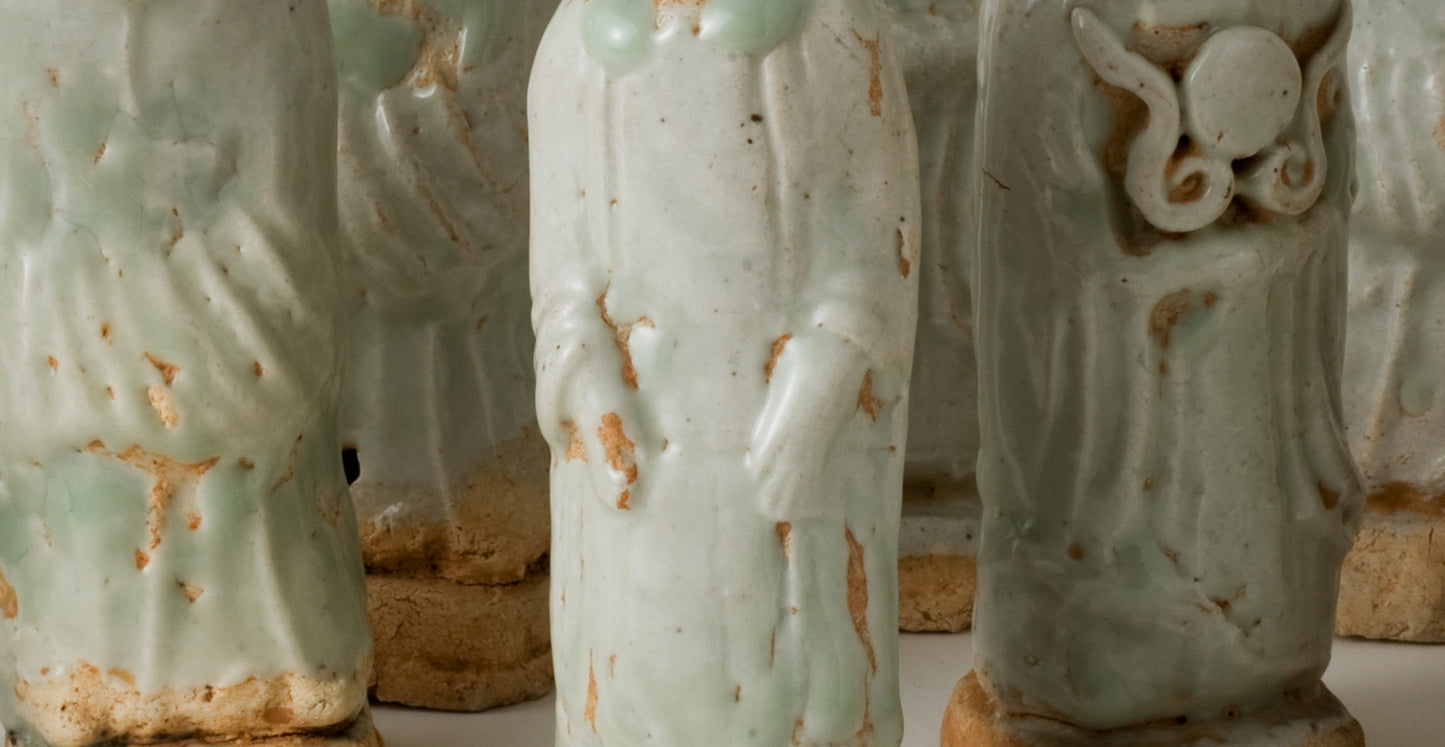 Ten Qingbai Figures of Courtiers, Five Dynasties-Song Dynasty