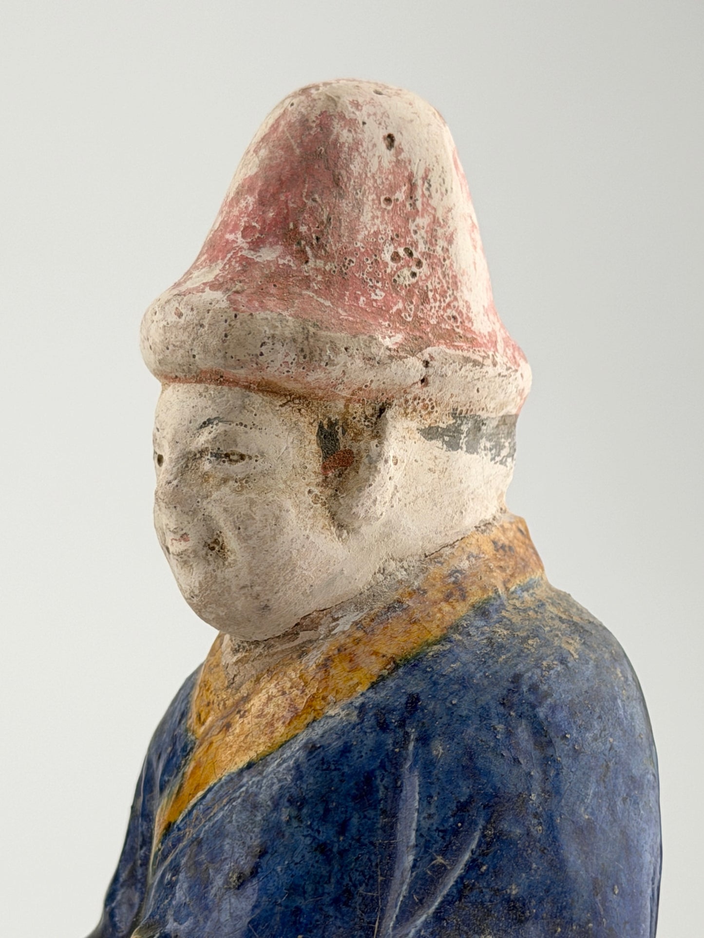 Three Glazed Figures of Musicians, Ming Period (1368-1644)