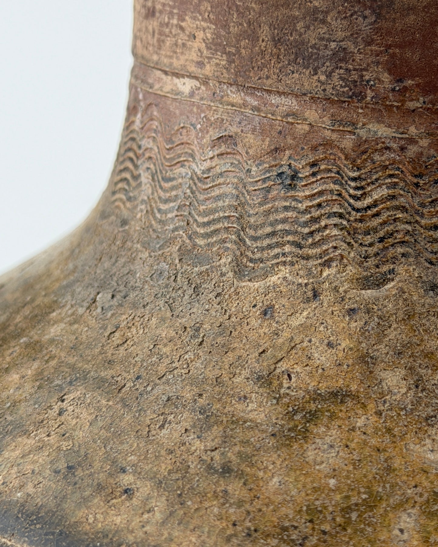 Yue Stoneware Jar(Hu Vessel), Han Dynasty