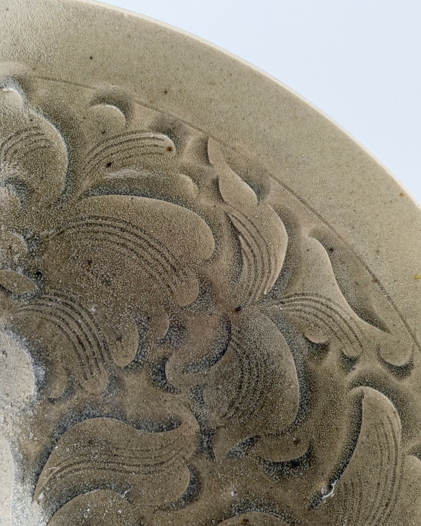 Carved 'Yaozhou' Celadon-Glazed Bowl, Song Dynasty