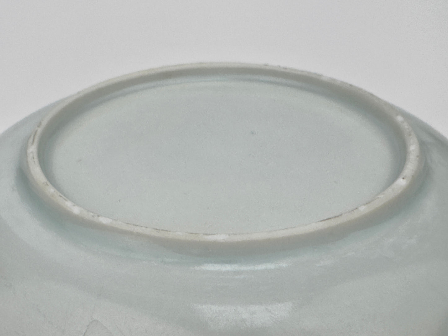 Fishing Scene Blue And White Saucer Circa 1725, Qing Dynasty, Yongzheng Reign