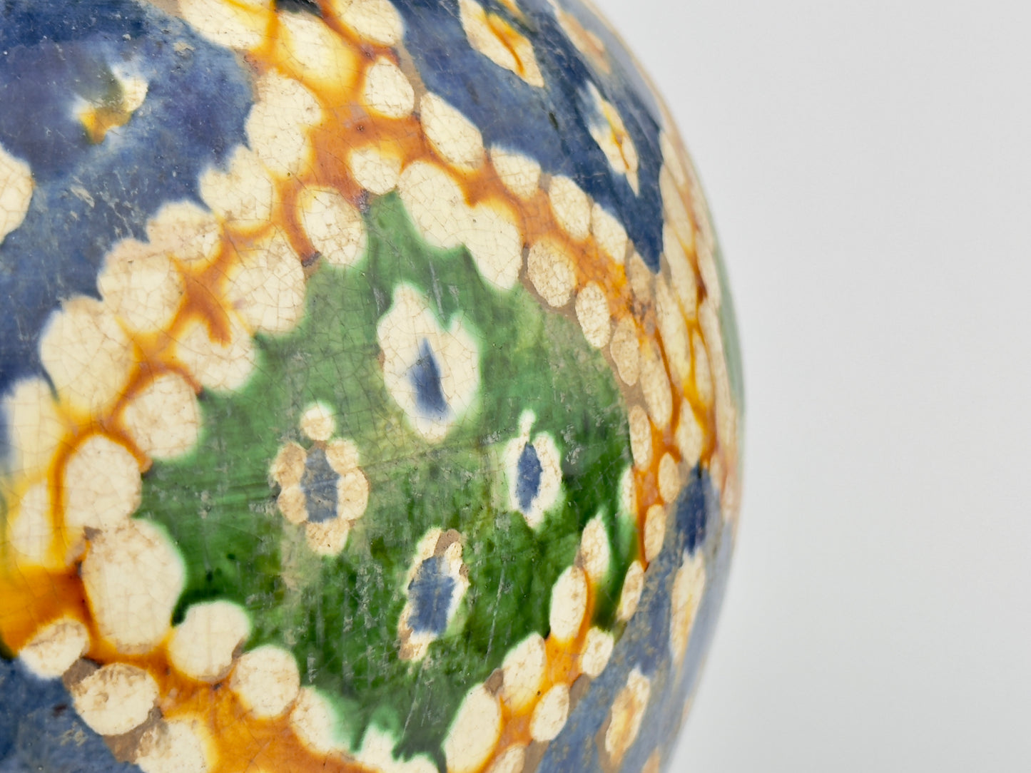 Rare Sancai-Glazed Pottery Jar, Tang Dynasty