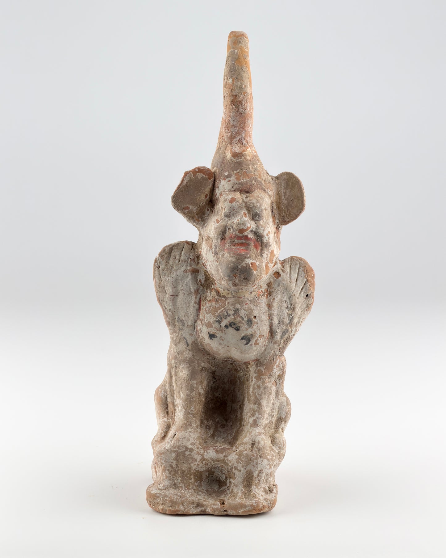 Guardian Pottery Figure, Northern Wei-Tang Dynasties