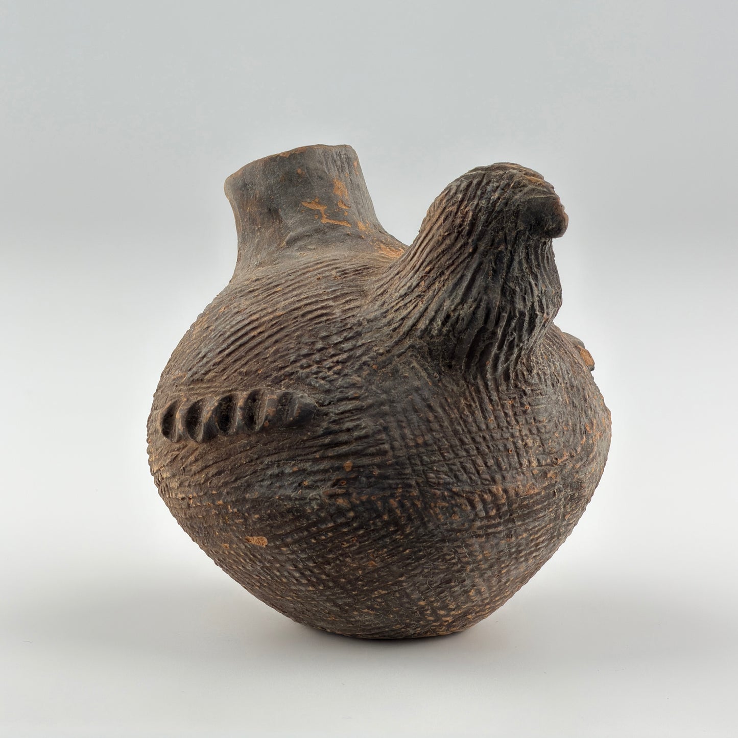 Bird-Form Spouted Vessel, Neolithic to Shang