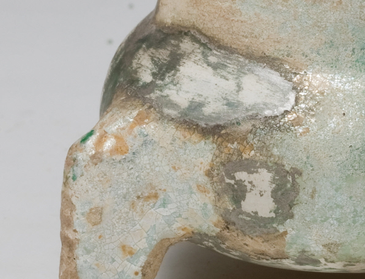 Green-Glazed Tripod, Han Dynasty