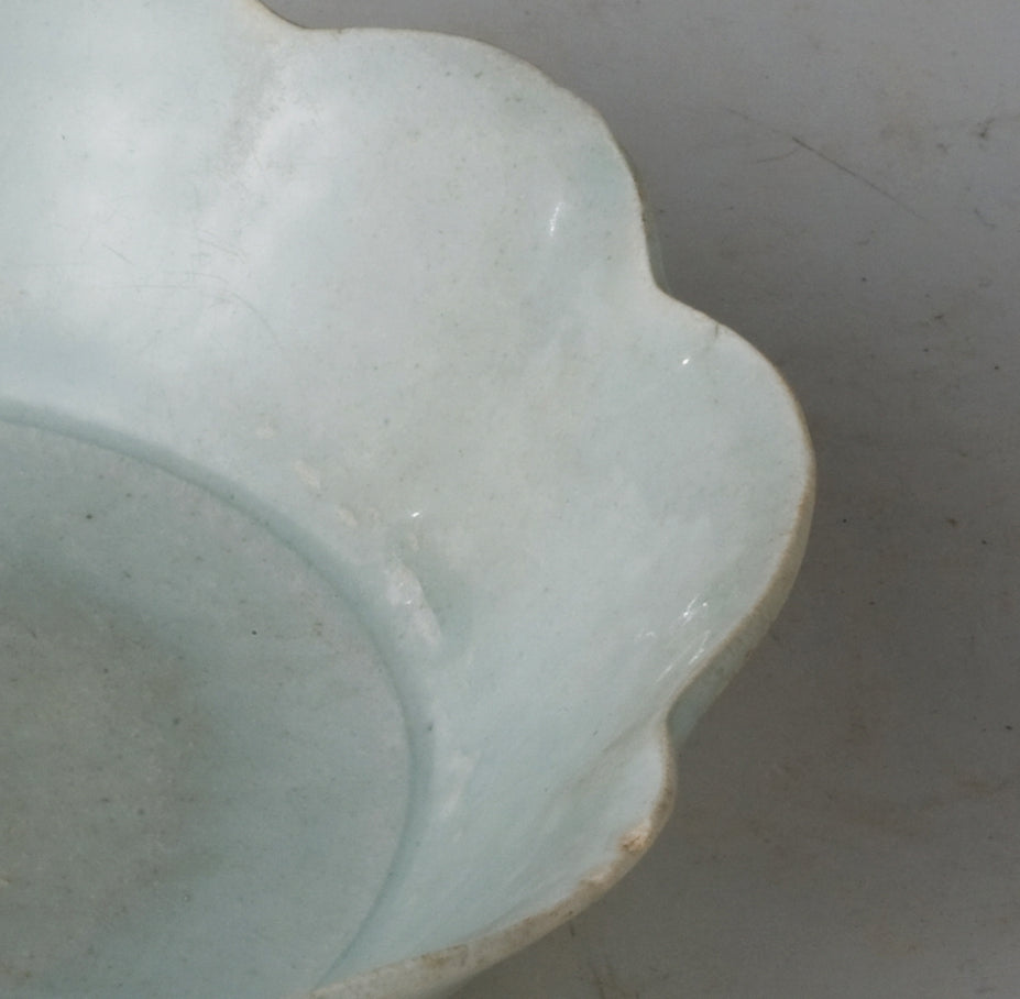 Qingbai Floriform Dish, Song Dynasty