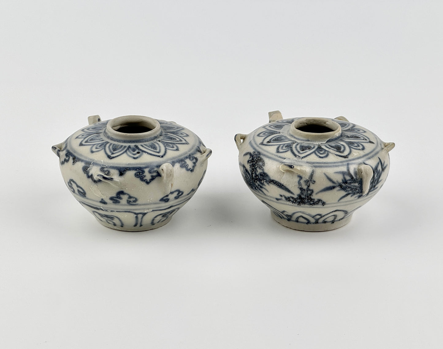Two Annamese Vessels, Chu Dau Kilns, 15th–16th Century, Le Dynasty